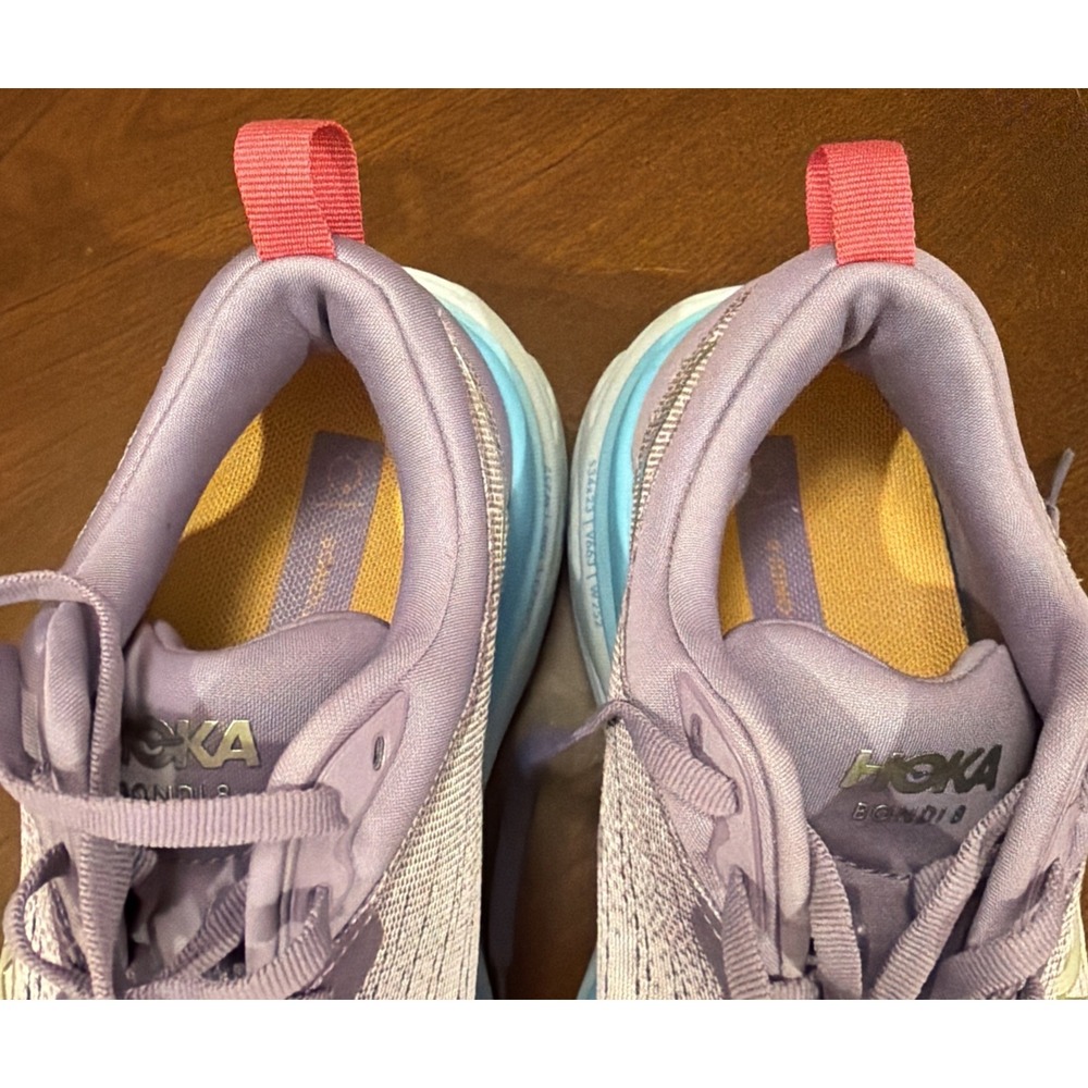 Hoka Bondi 8 Running Shoe Women US 6.5 B - Picture 5 of 7